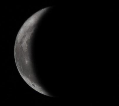 Εξασθενίζοντας ημισεληνοειδές φεγγάρι - Τρ, 13 Οκτωβρίου 2020