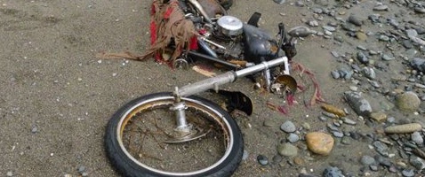 Επιζών του ιαπωνικού τσουνάμι βρήκε τη μοτοσικλέτα του στον Καναδά