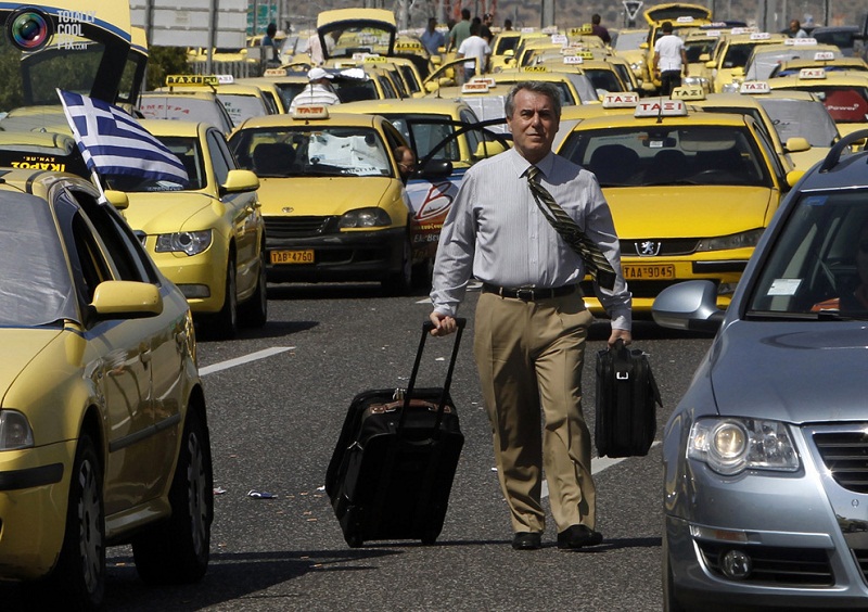 Απεργία των Οδηγών Ταξί