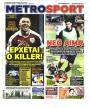 Πρωτοσέλιδο Metro Sport - 29/06/2022