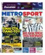 Πρωτοσέλιδο Metro Sport - 27/09/2023