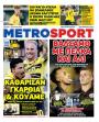 Πρωτοσέλιδο Metro Sport