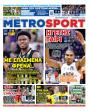 Πρωτοσέλιδο Metro Sport
