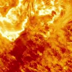 Επιστήμονες της NASA κατέγραψαν θεαματική ηλιακή έκρηξη