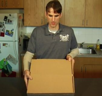 Κουτί πίτσας με οικολογική συνείδηση